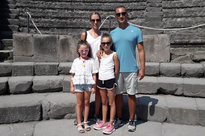Tour of Pompeii for families with Transfer from Naples & Sorrento - Transport, meeting point, and the detail to check
