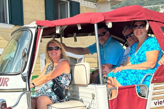 Tour of Vietri and its villages on board the Ape Calessino (tuktuk) - Villa Comunale shows Vietri’s craft in public
