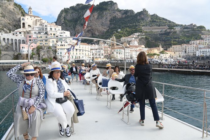 Tour on the Amalfi Coast, 4-hour cruise with aperitif - From Maiori and Minori to Amalfi