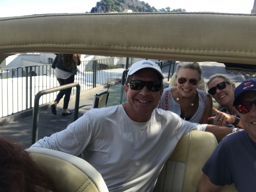 Unforgettable tour of Capri with special convertible coach - Practical limits you should know before booking