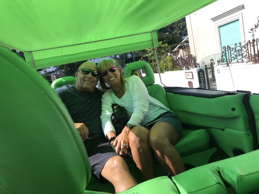 Unforgettable tour of Capri with special convertible coach - Meeting at Capri Marina Grande, Pier 23