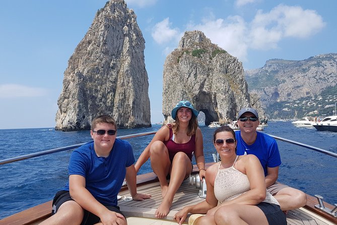 Very Small Group Capri Boat Excursion with Transfer from Positano - Three to four hours to plan your own Capri visit