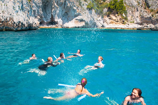 Very Small Group Capri Boat Excursion with Transfer from Sorrento - The Faraglioni and Capri’s famous coastal views
