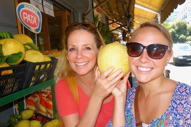 Walking Food Tour in Sorrento w/ Limoncello Factory Lemon Grove - The lemon grove at I Giardini di Cataldo