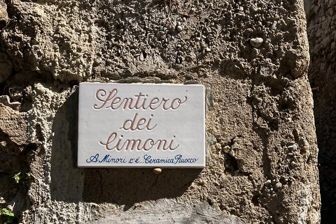 Walking tour from Minori to Maiori along the Path of the Lemons - Key points to know before you book
