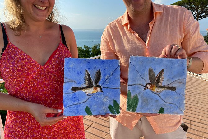 Workshop Fresco Painting & Aperitivo Seaview in Sorrento coast - What happens at Aerma Polani’s studio